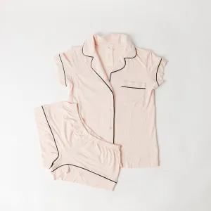 Gisele Sorbet/Black Shortie PJ Set