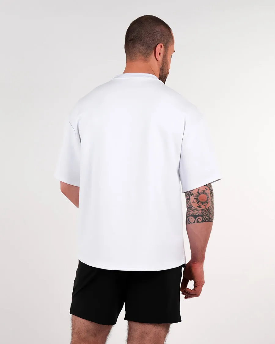 Matching set men - oversized T-shirts Alabaster