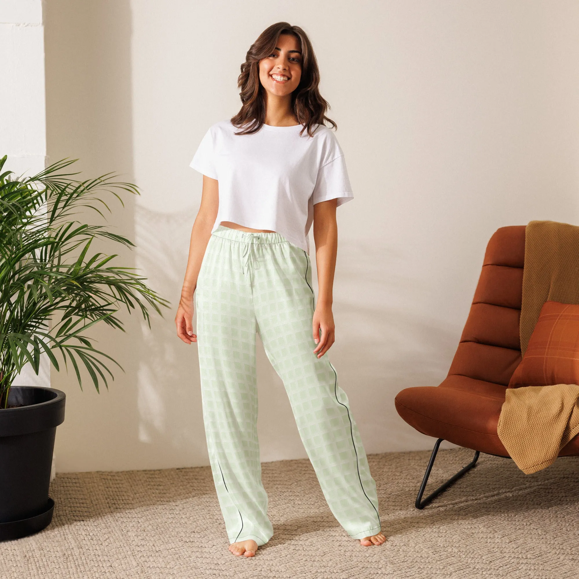 Women’s pajama pants, 100% Polyester- xm to 2xl