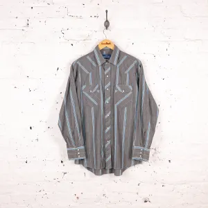 Wrangler Western Striped Shirt - Grey - L