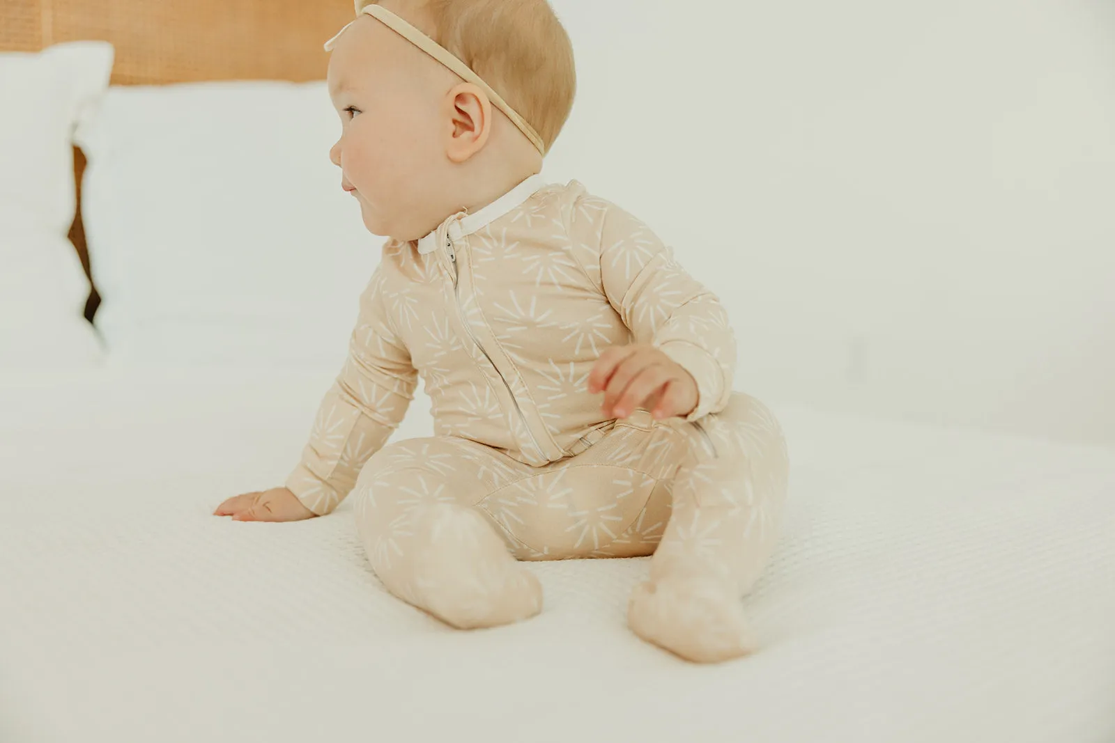 Zip-Up Footie Pajama - Sol